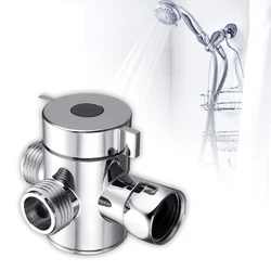 Multifunction 3 Way Shower Head Diverter Valve G1/2 Three Function Switch Adapter Connector T-adapter For Toilet Bidet Shower