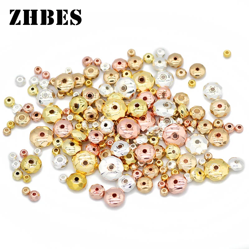 Rose Gold Hematite Spacer Beads