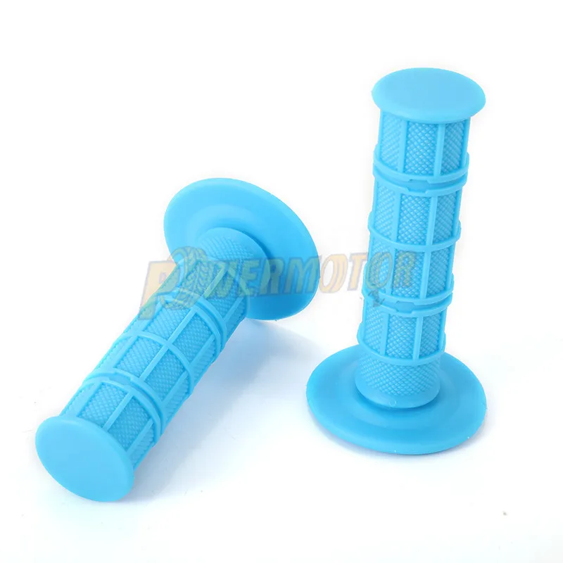 Lightblue Мотоцикл Универсальный 11 цветов ручки грязи питбайк Мотоцикл Мотокросс Мотоцикл ручки гелевая ручка бар - Цвет: Lightblue