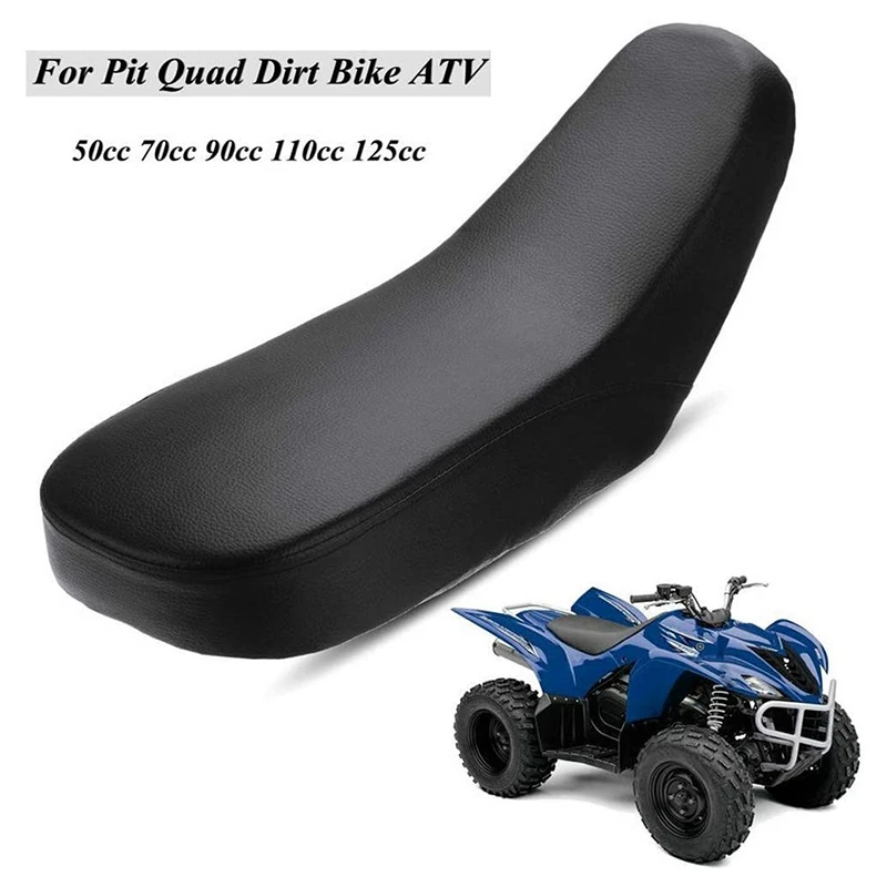 Детское четырехколесное сиденье ATV черное поролоновое для 50Cc/70Cc/90Cc/110Cc TaoTao