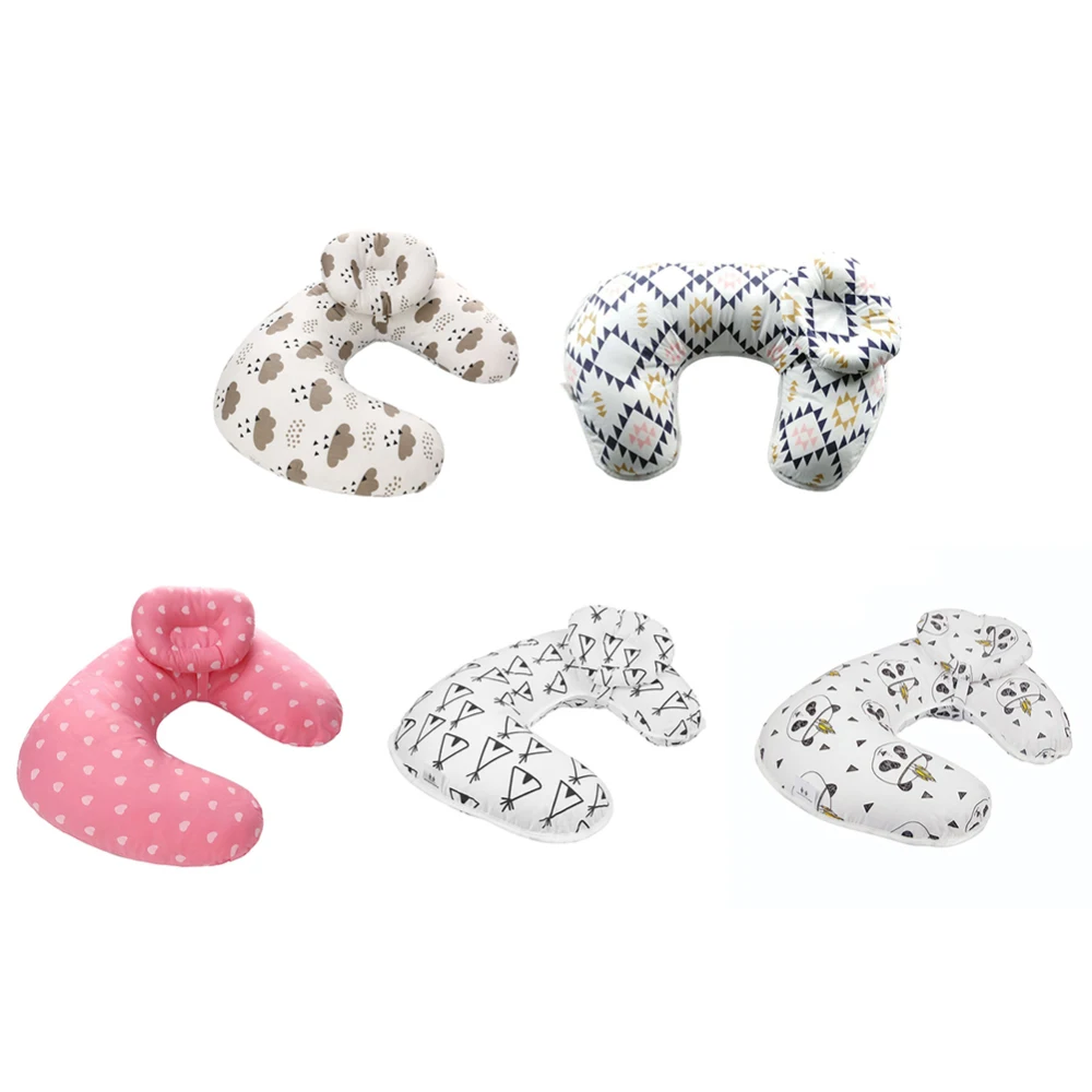 

Newborn Baby Nursing Pillow U-Shaped Breastfeeding Pillow Infant Cuddle Feeding Waist Cushion pillow or Protective Neck Pillow