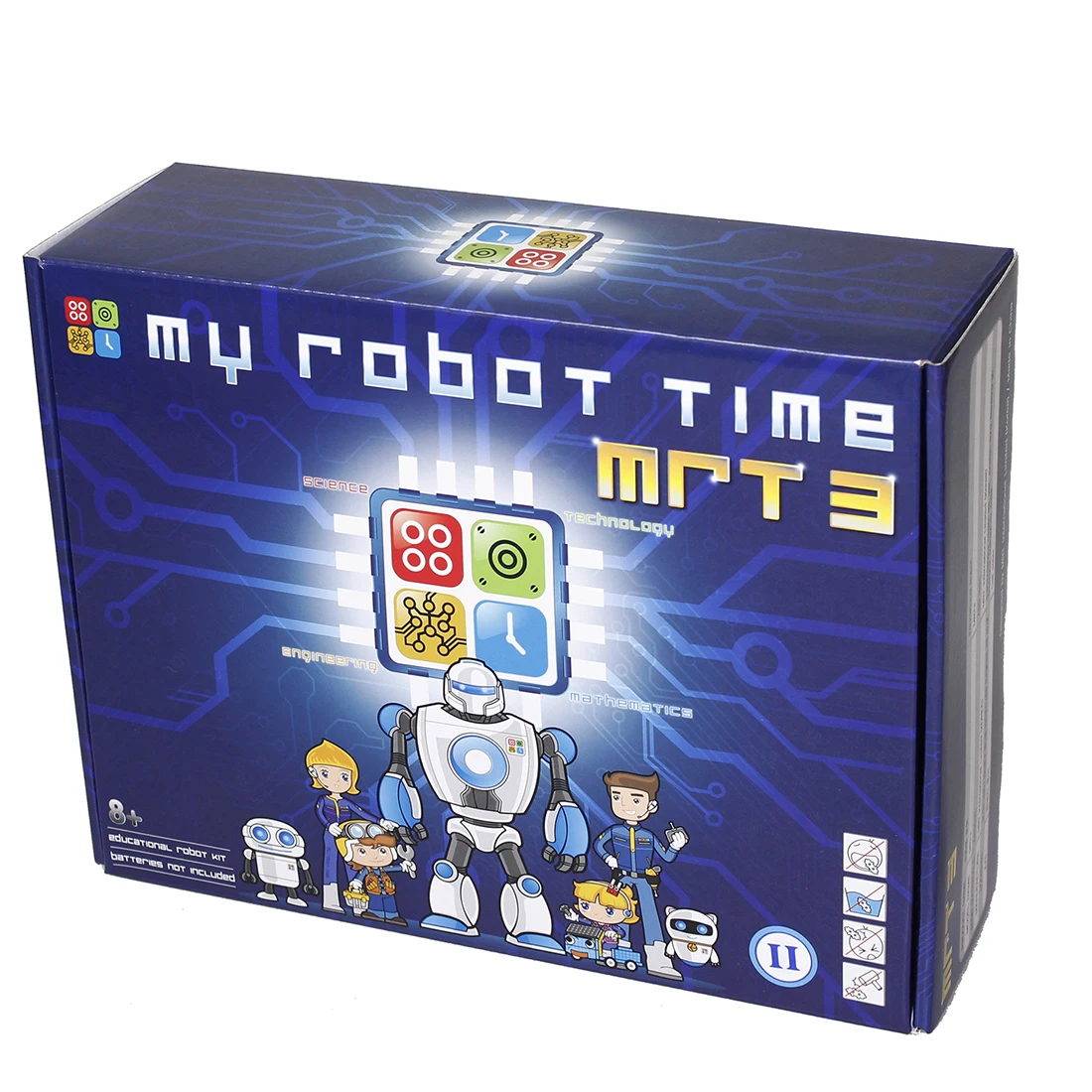 My Robot Time High Tech DIY программируемые роботы Строительный блок Комплект сборная