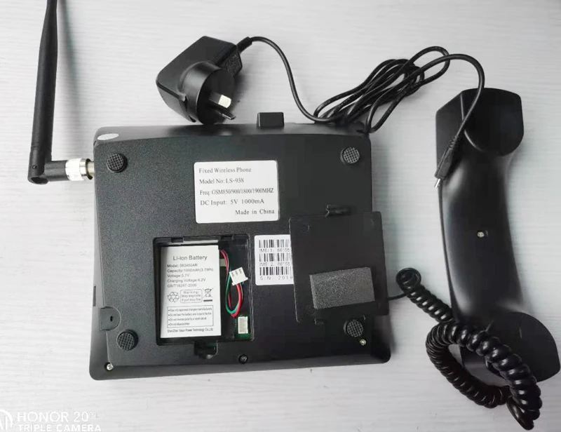 GSM беспроводной телефон 3G Настольный для деловой семьи с перезаряжаемой