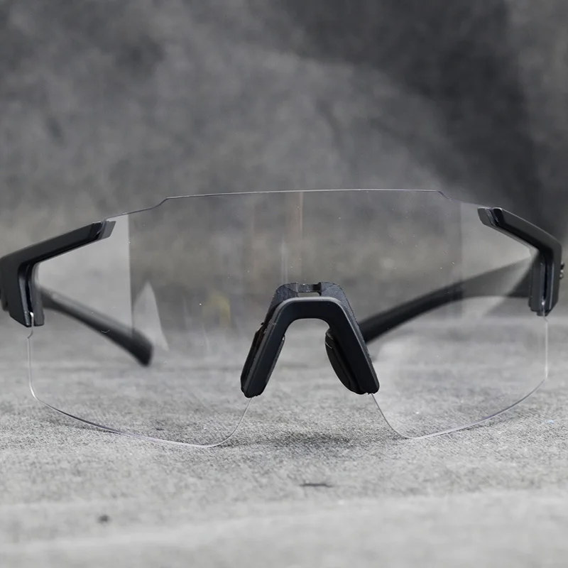 1Lens Photochromic Cycling Eyewear Men&Women Cycling Sunglasses UV400 Goggles cycling Tactical Glasses Running Outdoor sports