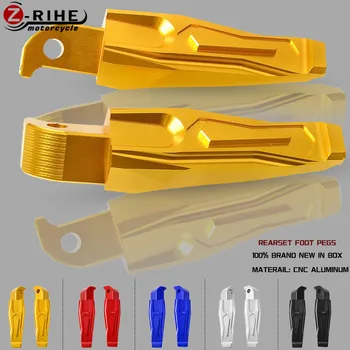 

CNC Aluminum Motorcycle Accessories Pedals Footrests Rearest Passenger Foot pegs rests For Yamaha Tmax 530 2013 2014 2015 2016