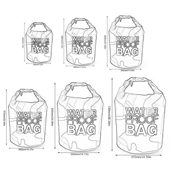 

Camouflage Polyester Waterproof Bag Portable Shoulder Waterproof Bucket Bag Lightweight Drifting Bag