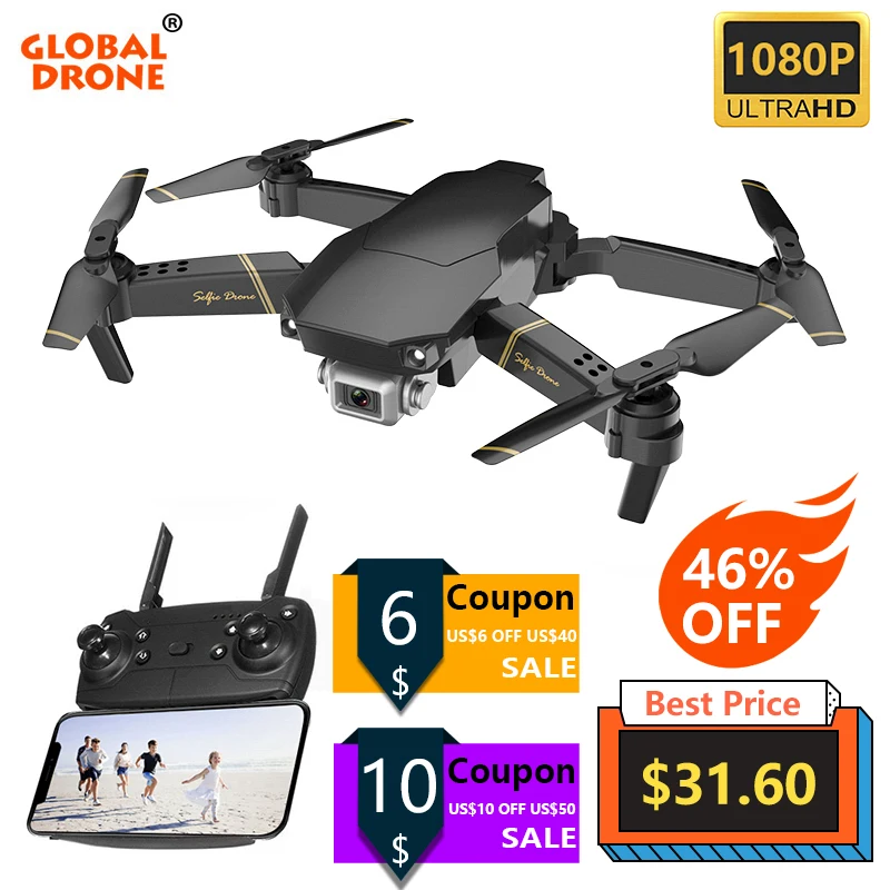 Global Drone EXA Foldable RC Drones with Camera HD Mini Quadcopter High Hold Helicopter Juguetes Quadrocopter Dron VS E58 E520