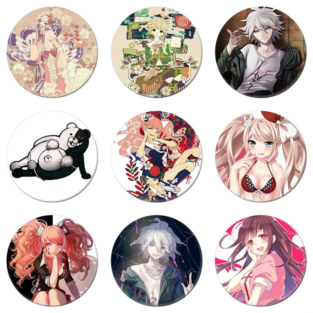 Anime Danganronpa Monokuma Cosplay Badge Cartoon Monokuma Gloomy Bear Haracters Brooch