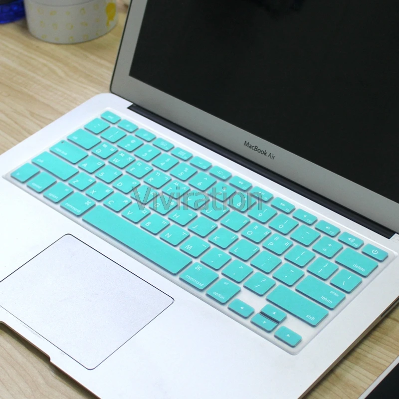 Южнокорейская Клавиатура для ноутбука с буквами для Macbook Air Pro retina 11 12 13 15 17 A1278 A1370 A1534 A1834 с сенсорной панелью