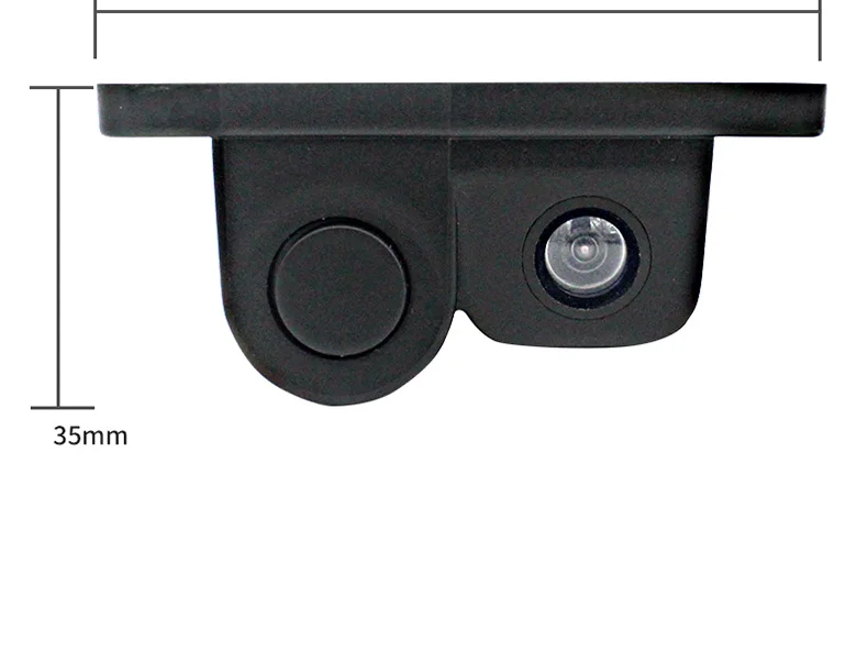 Парктроник Driintel 2 в 1, парковочные датчики заднего вида, универсальная камера, высокая четкость, ночное видение, Реверсивный Rad