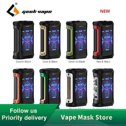 Новый оригинальный Geekvape Aegis X 200 Вт TC Mod W/AS2.0 чипсет и 2,4 дюймовый oled-экран электронная сигарета мод поддержка 18650 батареи Vs Aegis Legend