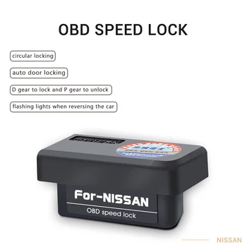 

Car OBD Speed Lock & Unlock Device 4 Door Auto Door Lock Closing Plug And Play For Nissan New Terra Navara NP300