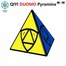 Hellocube mais novo qiyi mofangge duomo jinzita bolinhos de arroz cubo mágico profissional stickerless jinzita twisty duomo neo cubo(China)