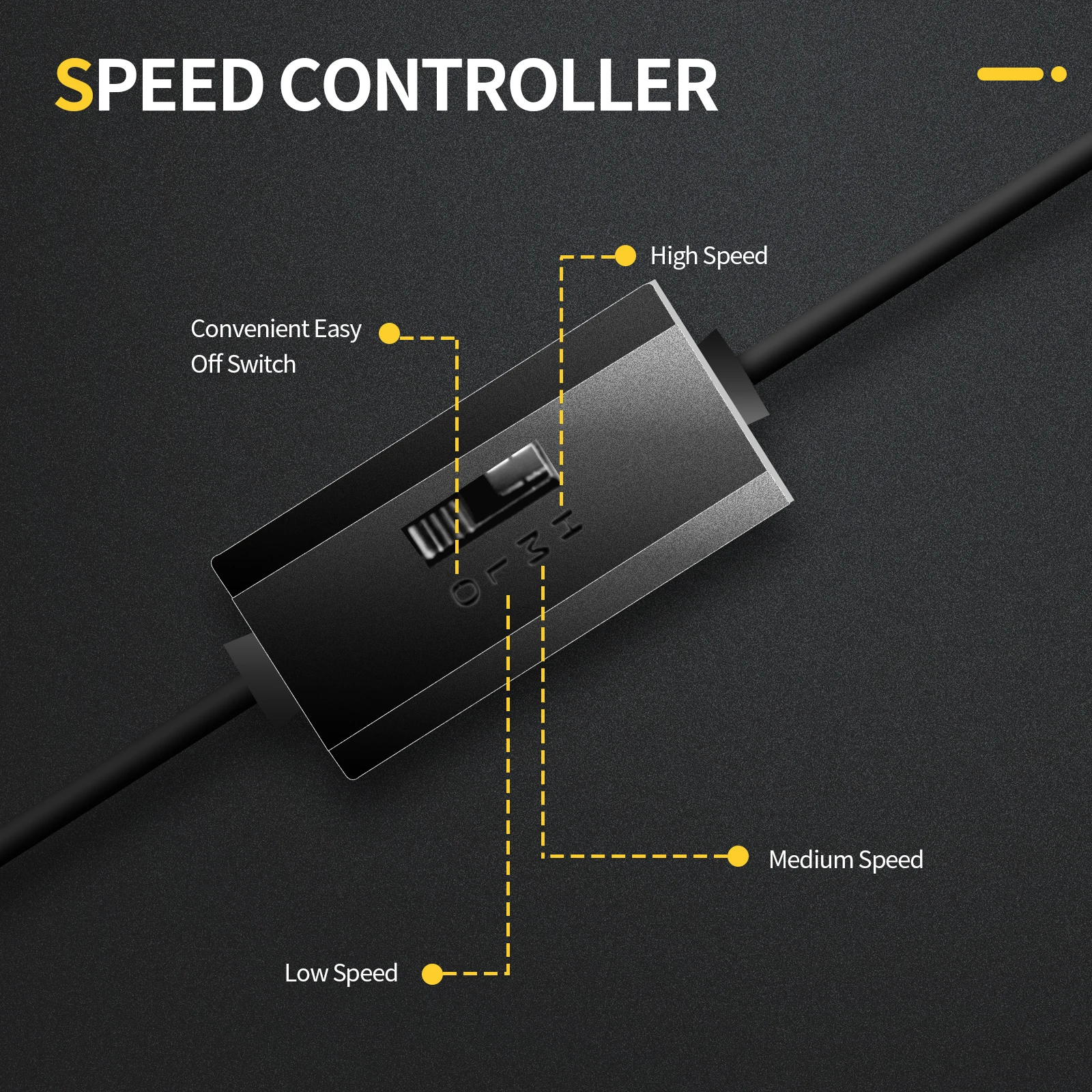 Sxool-ventilador Dual Usb com Controlador de Velocidade Armário de Computador Arrefecimento Receptor Dvr Playstation Xbox 120 mm - Imagem 5