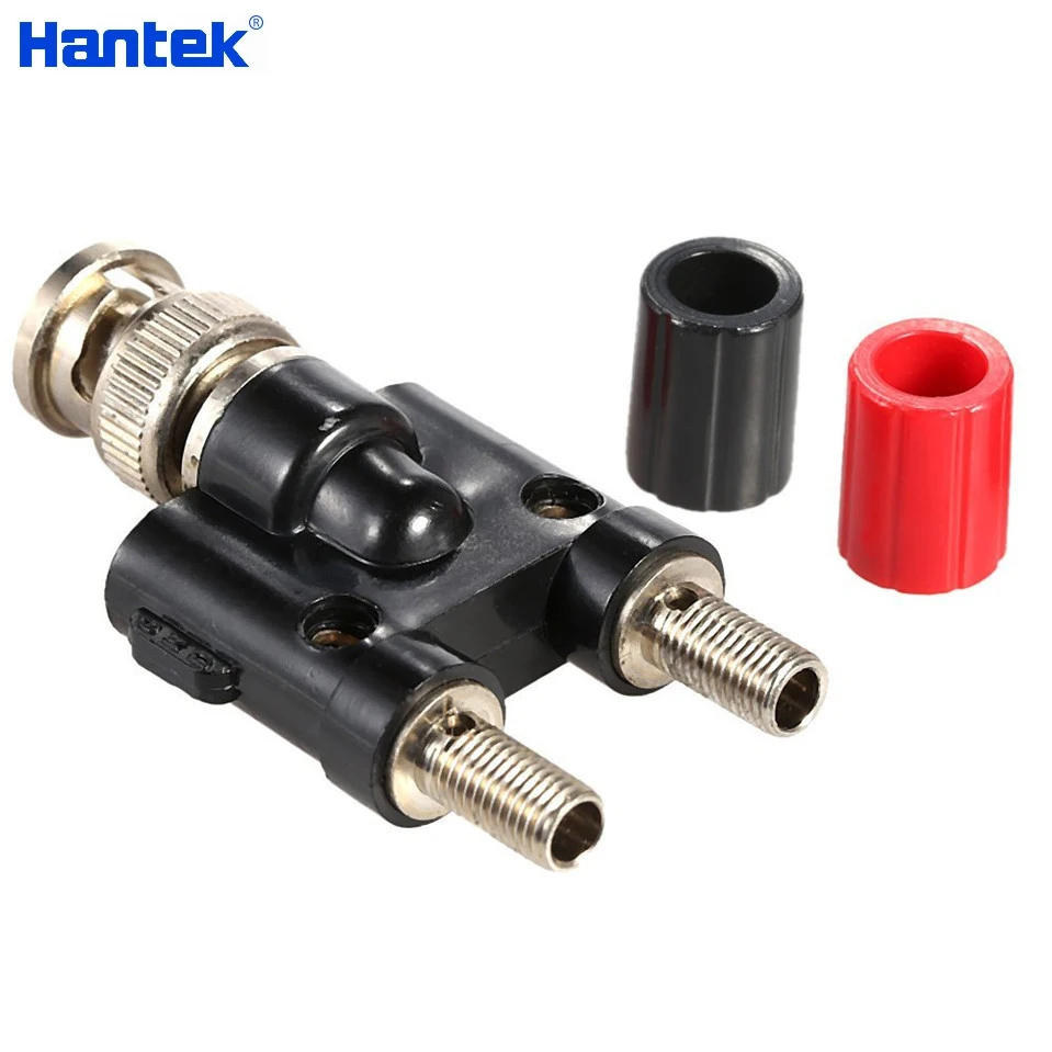 HanTek 1008C Oscilloscope Tool Test Accessories Multimeter Accessories BNC Banana Plug HT311 Dual-Jack Female Coaxial Connector digital oscilloscope oscilloscope probe color screen oscilloscope oscilloscope probe kit