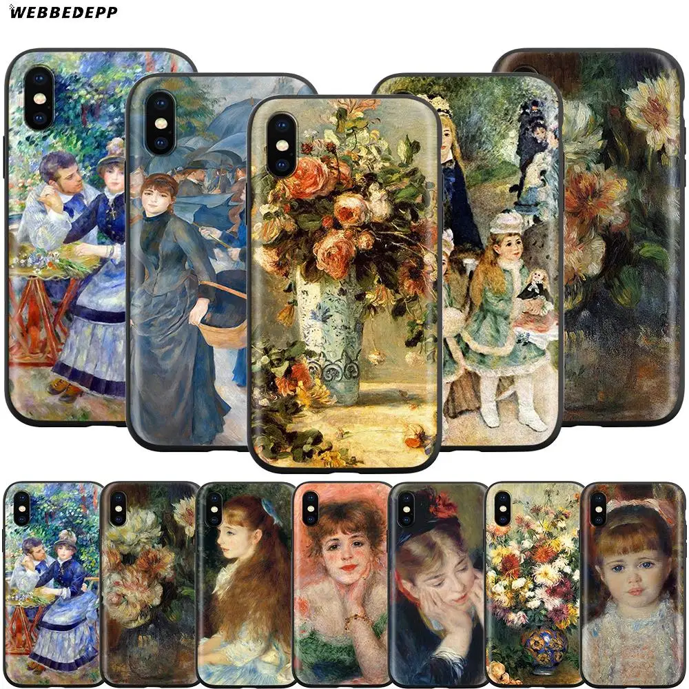 Webbedepp Auguste Renoir чехол для Apple iPhone 12 Mini 11 Pro XS Max XR X 8 7 6 6S Plus 5 5S SE | Мобильные телефоны и