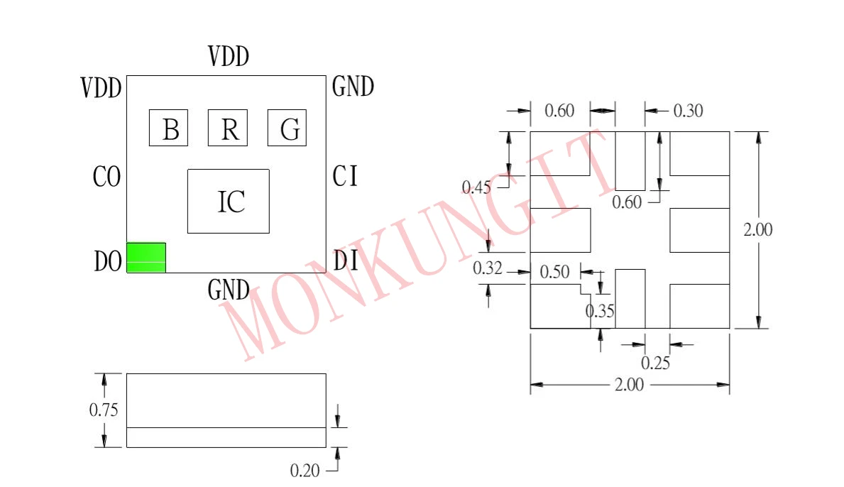 Быстрая 4K упаковка DotStar Micro СВЕТОДИОДНЫЙ s APA102 Smart SMD RGB APA102 256 8A СВЕТОДИОДНЫЙ матричный светодиодный контроллер с программным обеспечением DC5V