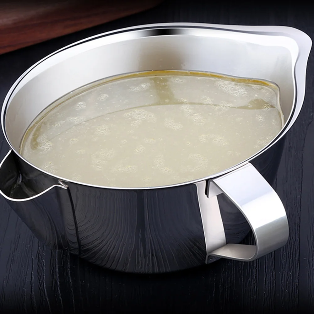 280-800 мл многофункциональная 304 нержавеющая сталь соусное масло суп жировой сепаратор смазка масленка фильтр ситечко чаша кухонный инструмент для приготовления пищи