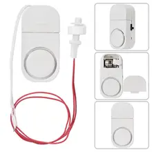 Универсальный домашний датчик утечки воды, детектор потока, АБС-пластик, сигнализация о переливании воды, датчик утечки, оповещение, белый, 4,5 в, система охранной сигнализации