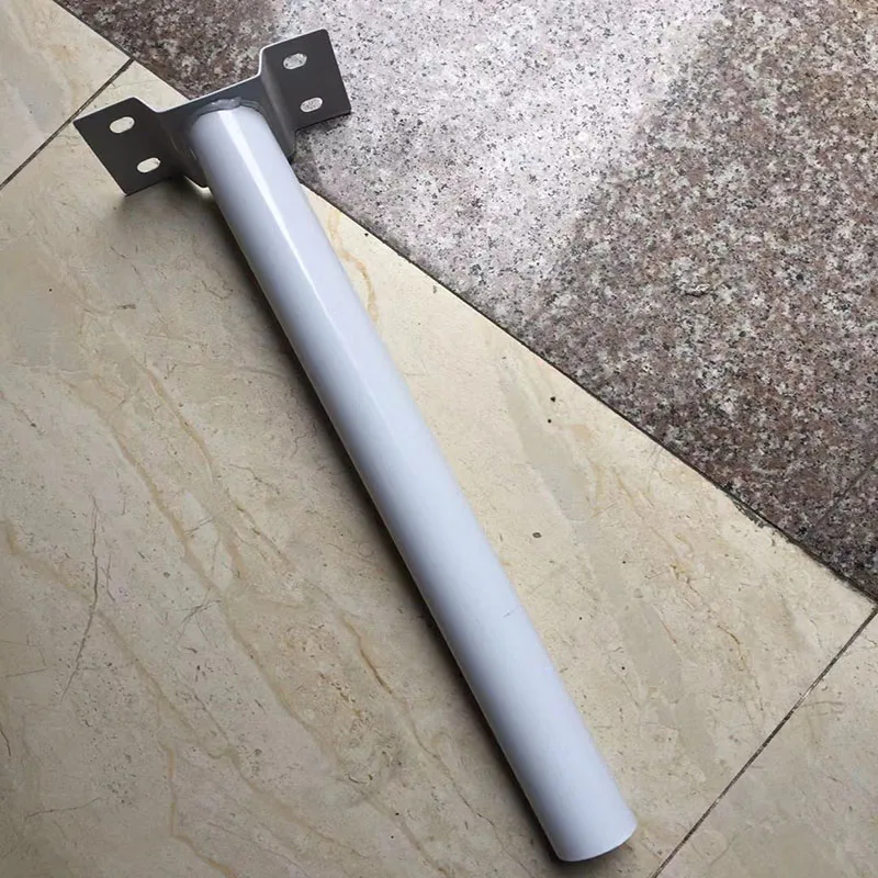 BEYLSION  40CM 50CM 60CM Length Light pole Kits White For Solar Street Light Outdoor Garden Wall LED Lamp Lightings  (2)