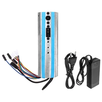

Electric Scooter Activated Bluetooth Dashboard Control Board Motherboard Controller & Charger for Ninebot Es1 Es2 Es3 Es4,Eu Plu