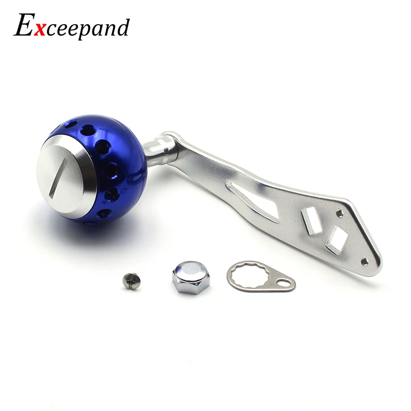 

Exceepand Power Casting Reel Handle Micro Jigging Grip for Abu Garcia, Daiwa Baitcasting Tackle Tools Left Right Hand