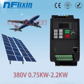 

Local delivery in Spain Frequency Converter Solar DC input 0.75KW-2.2KW VFD Inverter Water Pump 3PHASE 380V Output