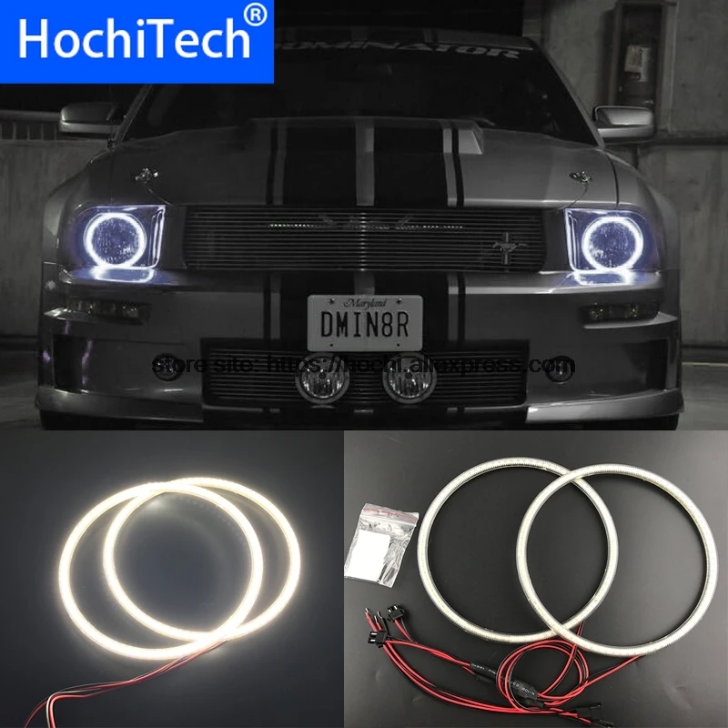 HochiTech ультра яркие красные/зеленые/Белый светодиодный глаза ангела 2000LM 12 В halo