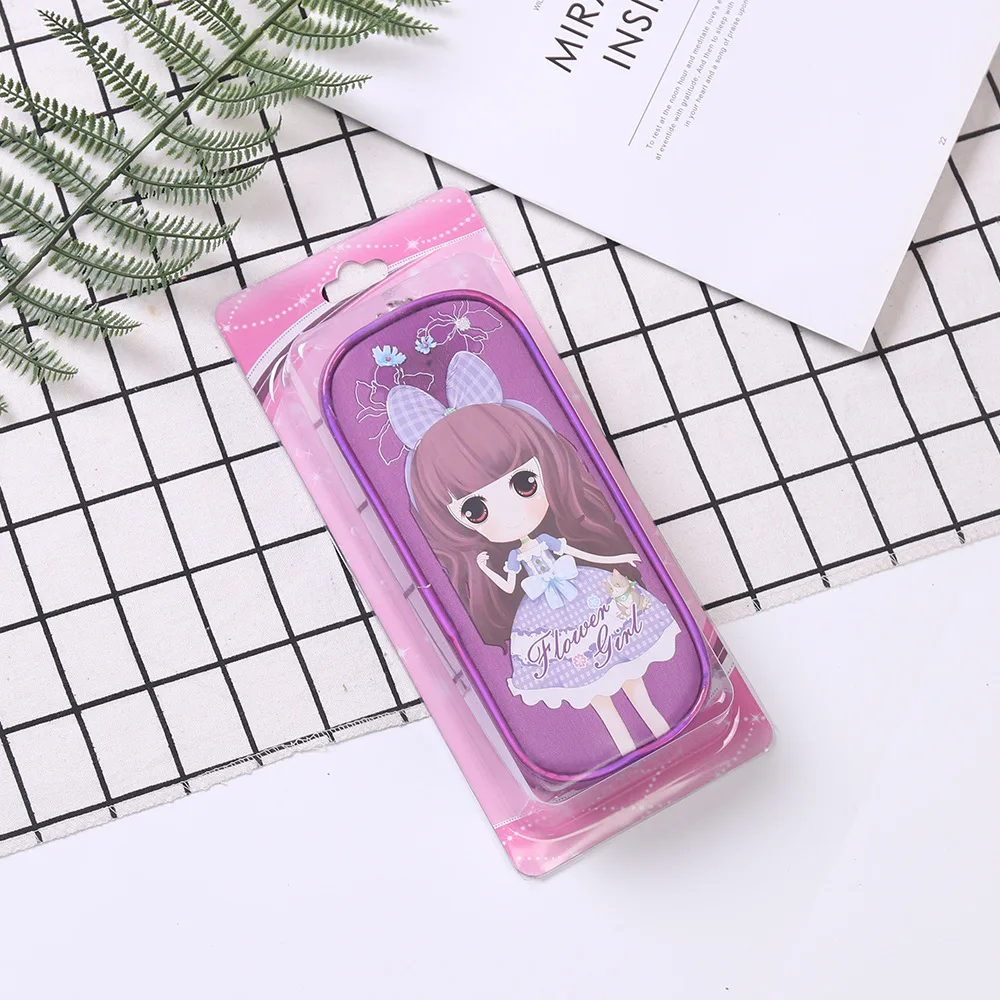 Девушка пенал Kawaii пенал школьный созидательный пеналы прекрасный пинал канцелярия для школы канцтовары пеналы для школы пенал школьный для девочек пенал для мальчиков школьные принадлежности пиналы Пенал - Цвет: 9