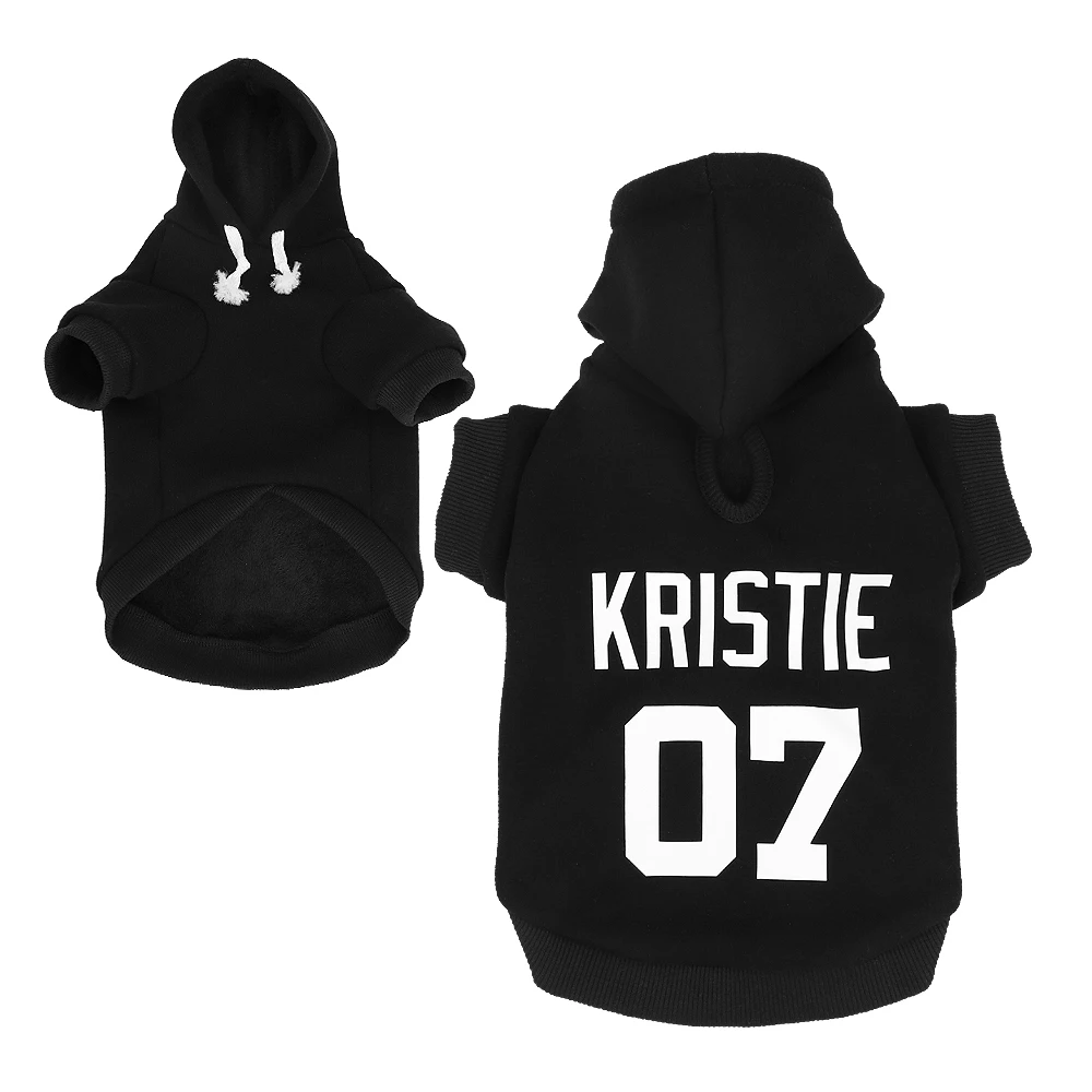 Hoodies personalizados para cães, roupas para cães