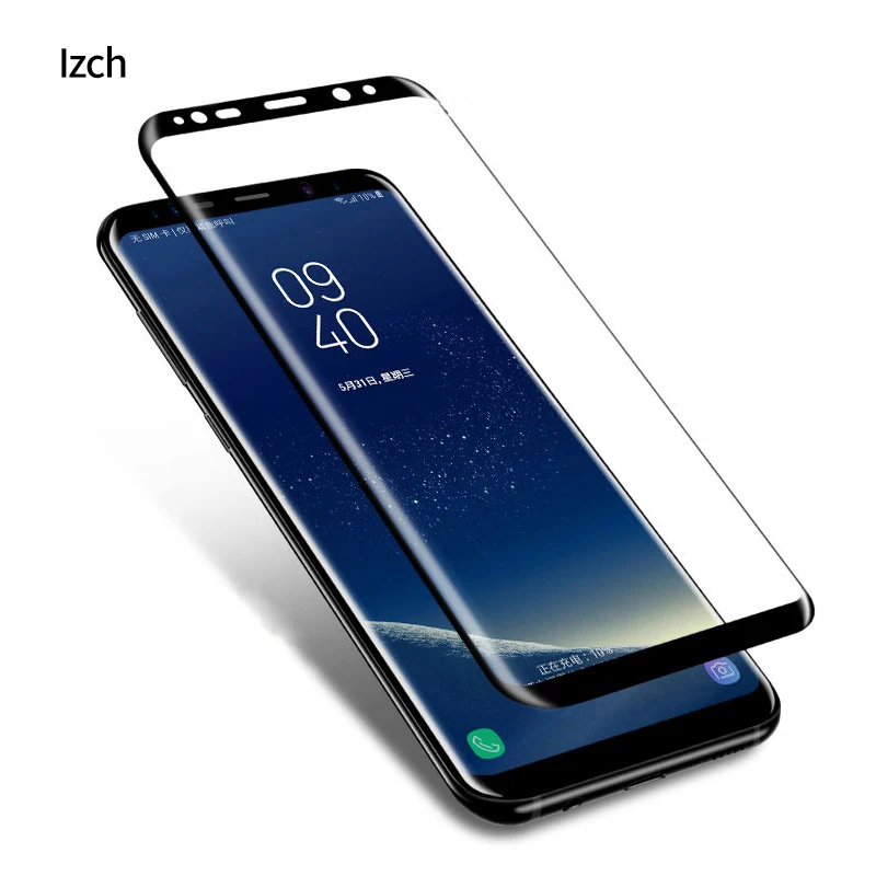 

3d-очки с полным покрытием, закаленное стекло для Samsung Galaxy Note 8, защитная пленка для экрана S8 plus S8, защитное стекло, передняя и задняя пленка