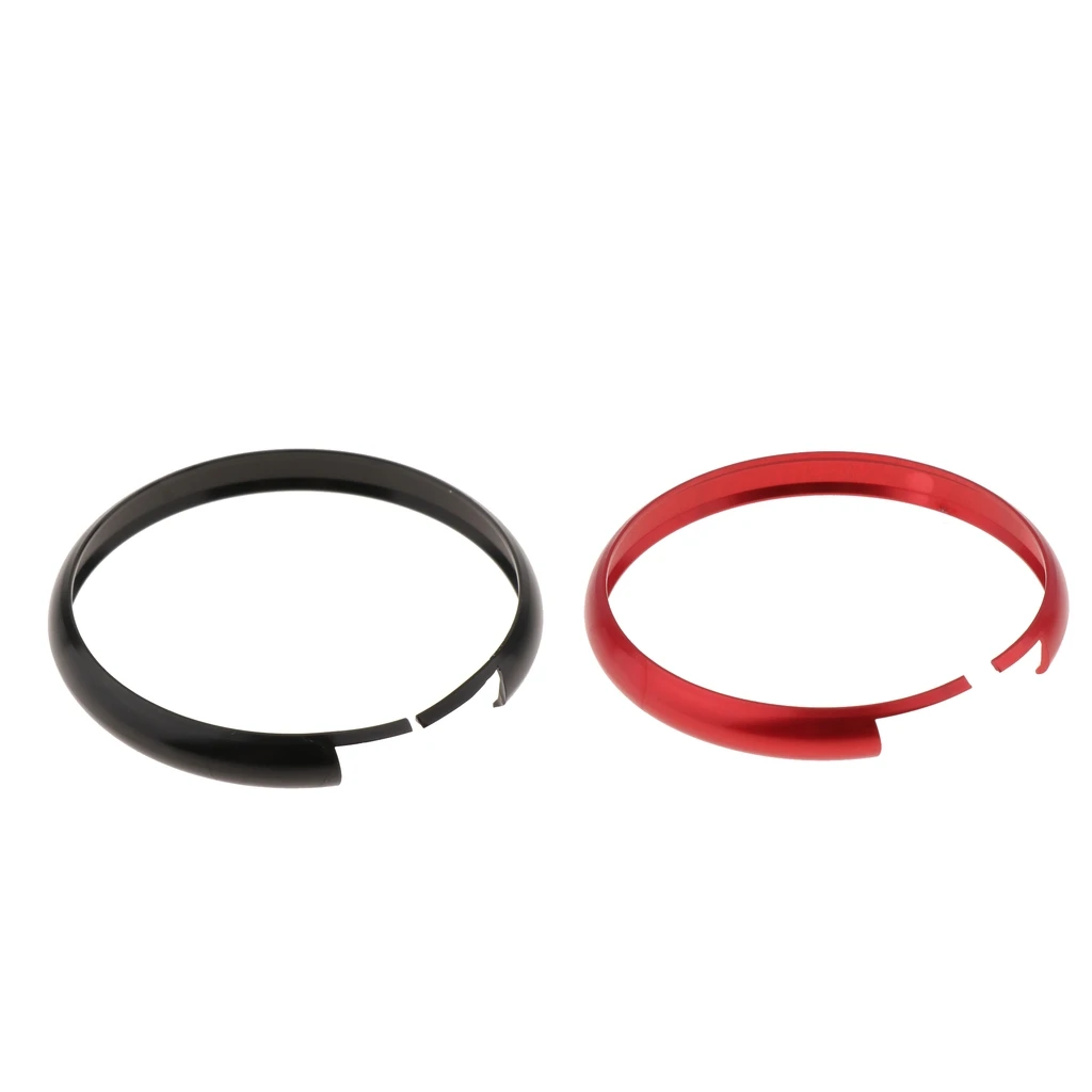 Aluminum Key Ring Trim Chain For Mini Cooper Clubman Countryman Black+Red