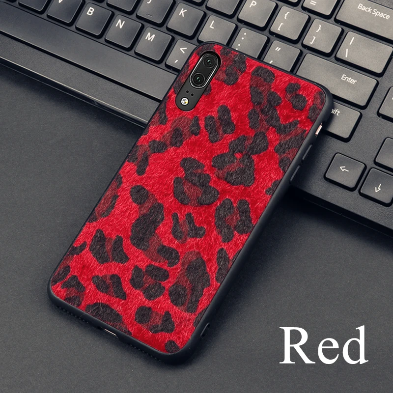 

For Samsung Galaxy S20 Ultra Case Luxury Leopard Print Fur Hairy soft Silicone Cover For Samsung S20 Plus fashion phone funda