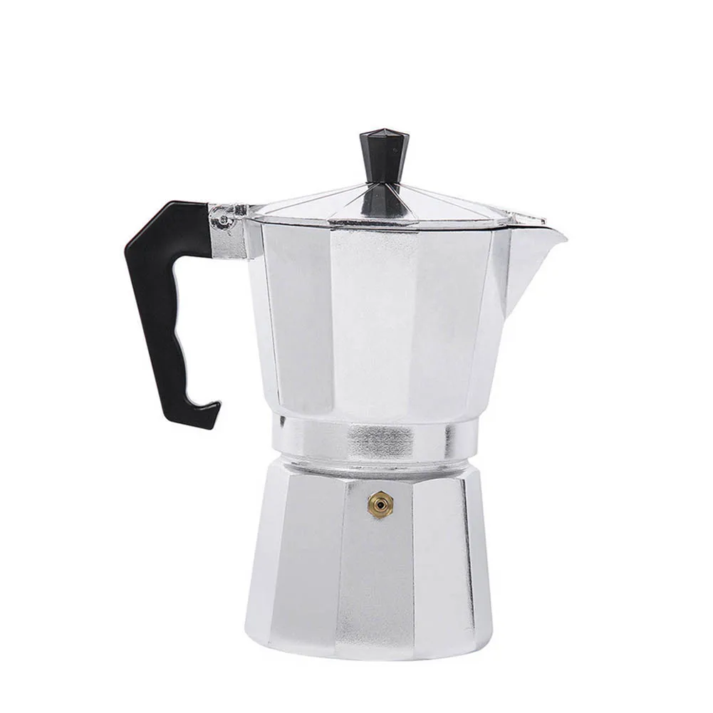 50ML Mocha латте Кофеварка итальянская Moka эспрессо Cafeteira Percolator горшок плита кофеварка - Цвет: 50ML