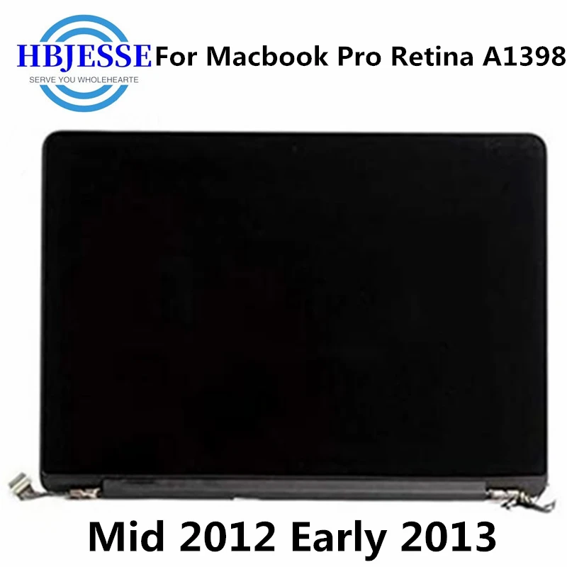Новый ЖК-экран 15 4 дюйма A1398 в сборе для Macbook Retina дюймов EMC2512 EMC2673 MC976 ME664 2012 Early2013 |