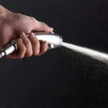 

3in1 Handheld Shower Head Nozzle Top Sprayer Rainfall Bathroom Fixture Equipment