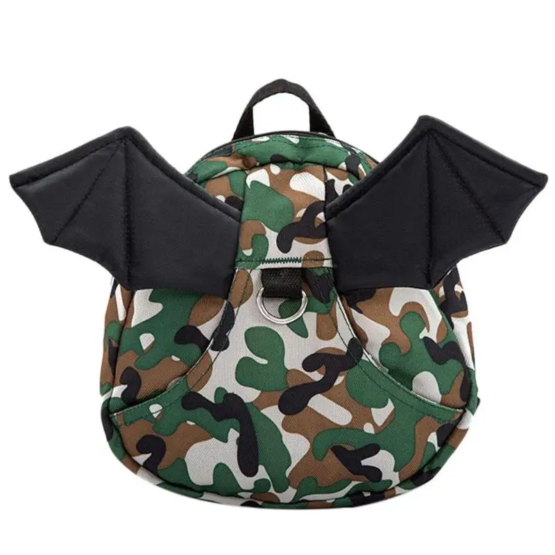 Camouflage Для маленьких детей, для малышей, для прогулок, с ремнем безопасности, рюкзак для прогулок, с ремнем, для детей, с защитой от потери, Тяговый ремень - Цвет: Camouflage