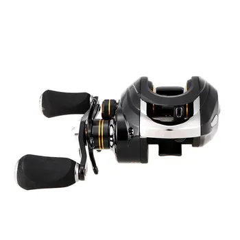 

Bait Casting Fishing Reel 12+1 Ball Bearings Baitcasting Reel Magnetic Brake System 6.3:1 Gear Ratio