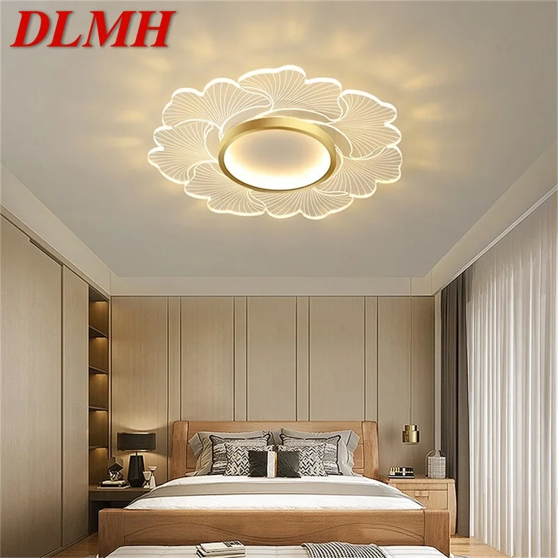 

DLMH Nordic Ceiling Light Contemporary Creative Flower Lamp Fixtures LED Home for Bedroom Decoration