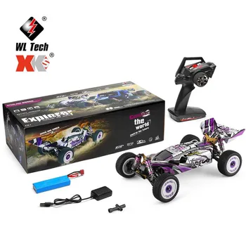

NEW Wltoys 124019 60Km/h High Speed RC Car RTR 1/12 Scale 2.4G 4WD Metal Chassis Electric RC Formula Car Hydraulic Shock Absober