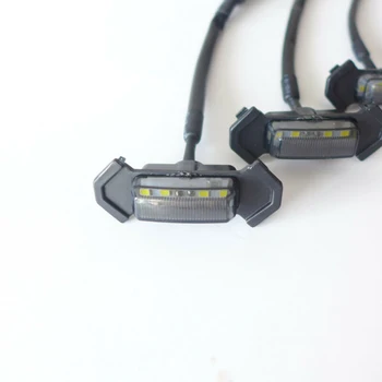 

Exterior LED Grille Light Bulbs Auto 4pcs Front Lamp For Toyota Tacoma TRD 2016-2019