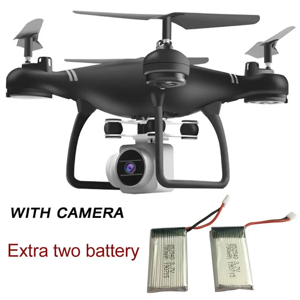 with camera HJ14W 1080P Дрон FPV HD камера wifi передача в реальном времени RC Квадрокоптер 3 режима скорости Onekey возврат RC Дрон мини складной Дрон - Цвет: with camera