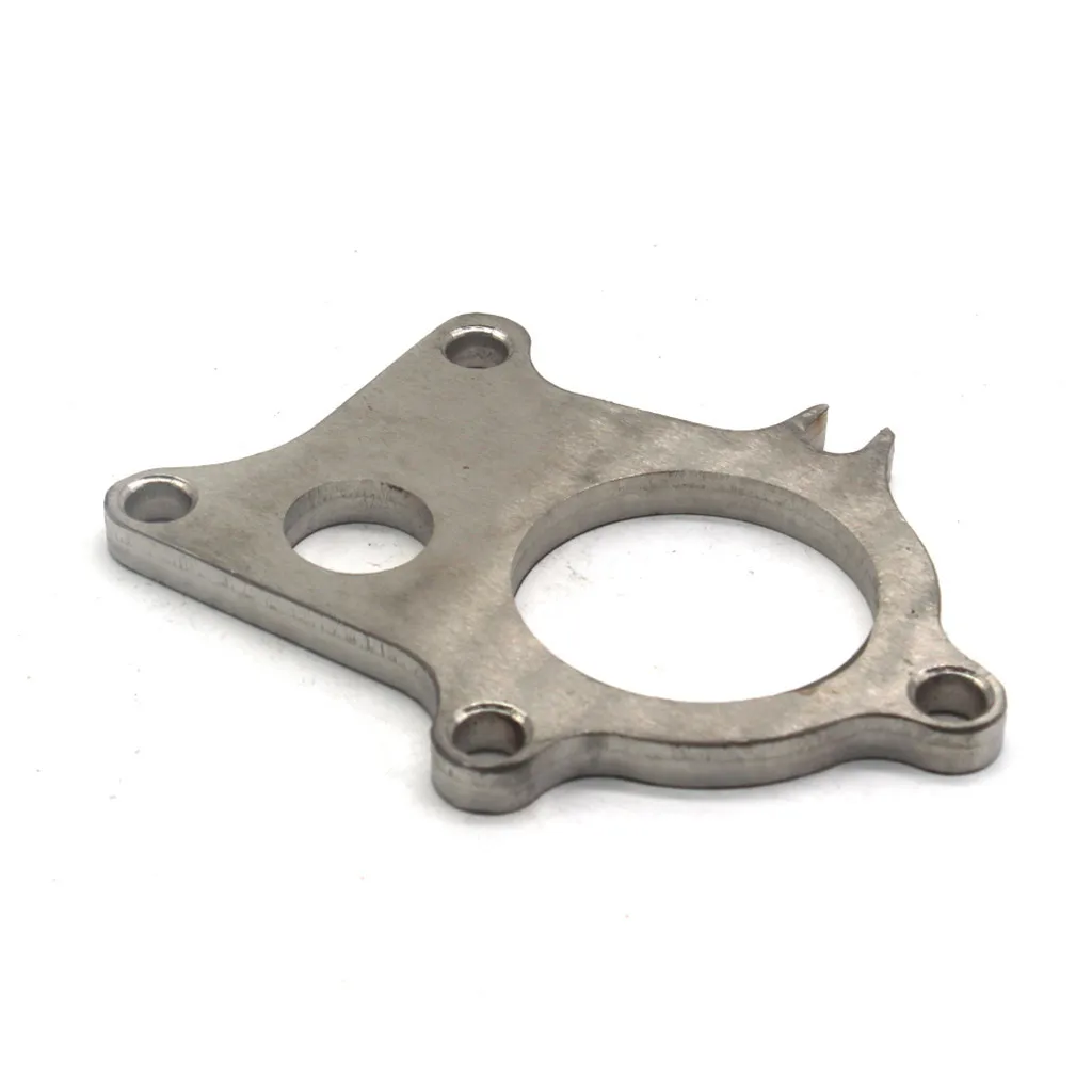 1 Pcs (5Bolts) T3/T4 Turbo Downpipe Flange Stainless Steel W/1