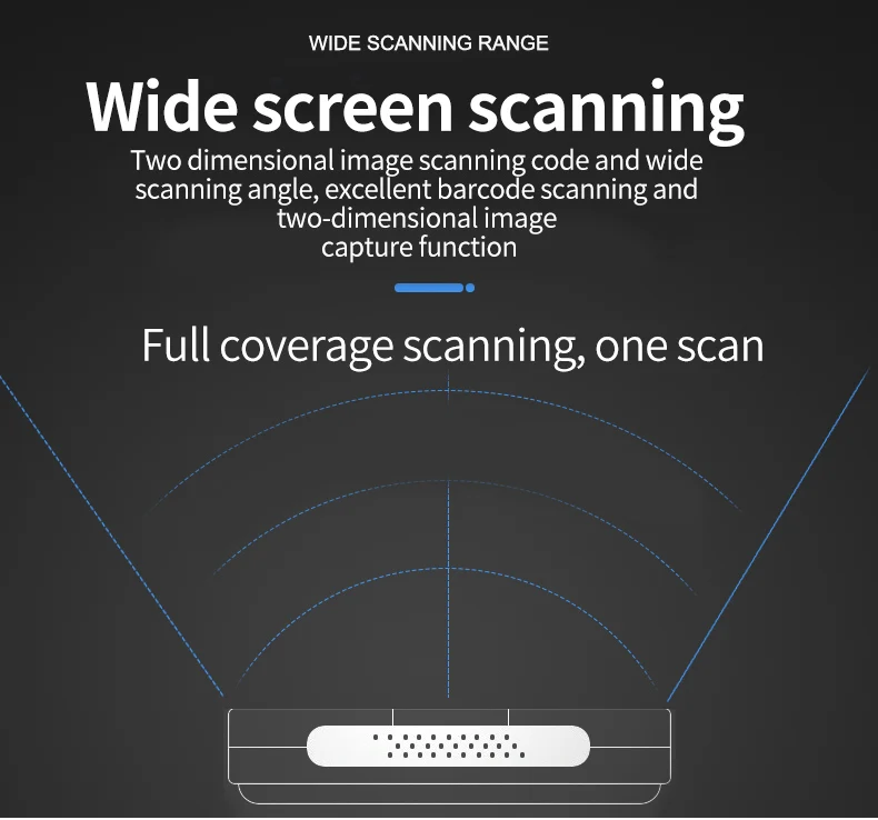 código de barras omni-direcional scanner de código