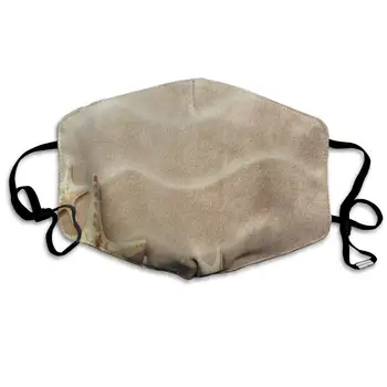 

ZHOUSUN Dustproof Tropical Starfish Sand Sea Star Mouth Cover Mask Protective Warm Windproof Mask