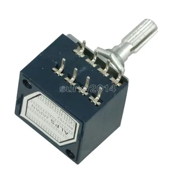 

Rotary Potentiometer 50K 100K LOG ALPS RH2702 Audio Volume Control Pot Stereo W Loudness