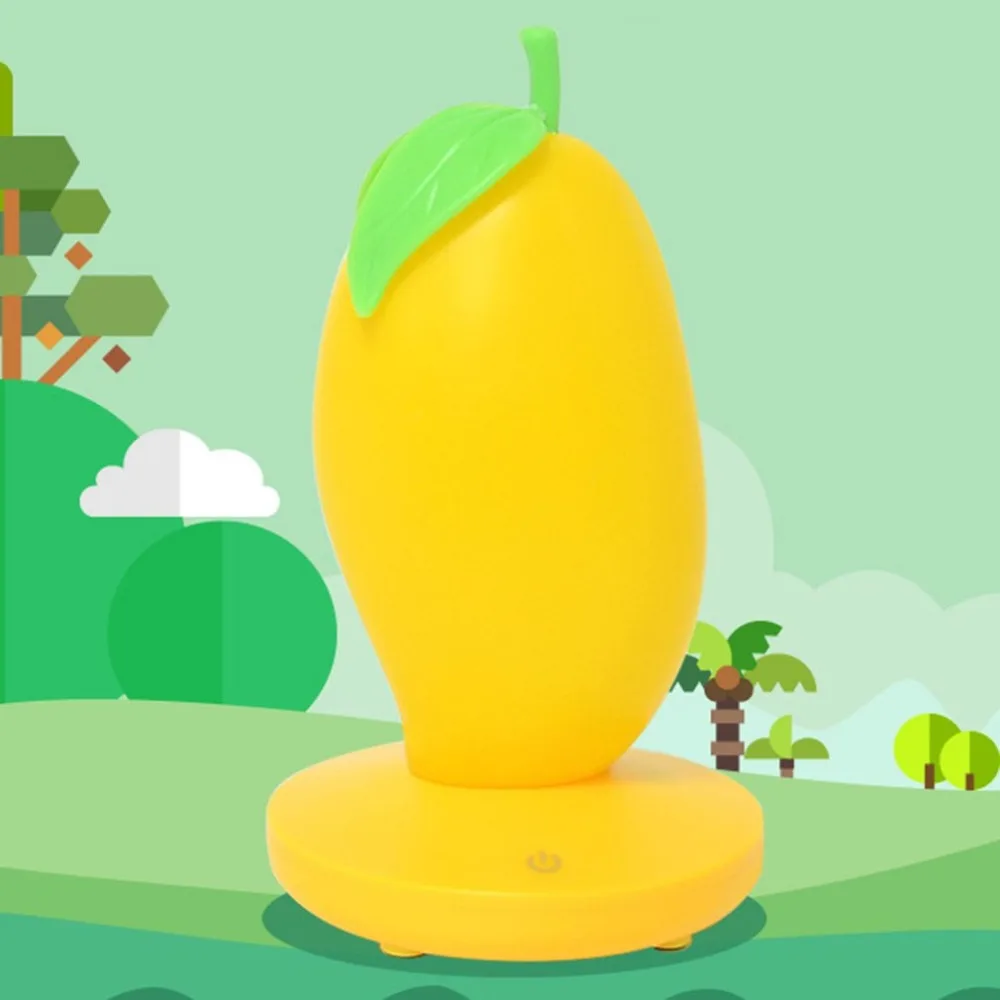 Mango creativo forma USB pequeña luz nocturna Mango creativo forma USB pequeña luz nocturna