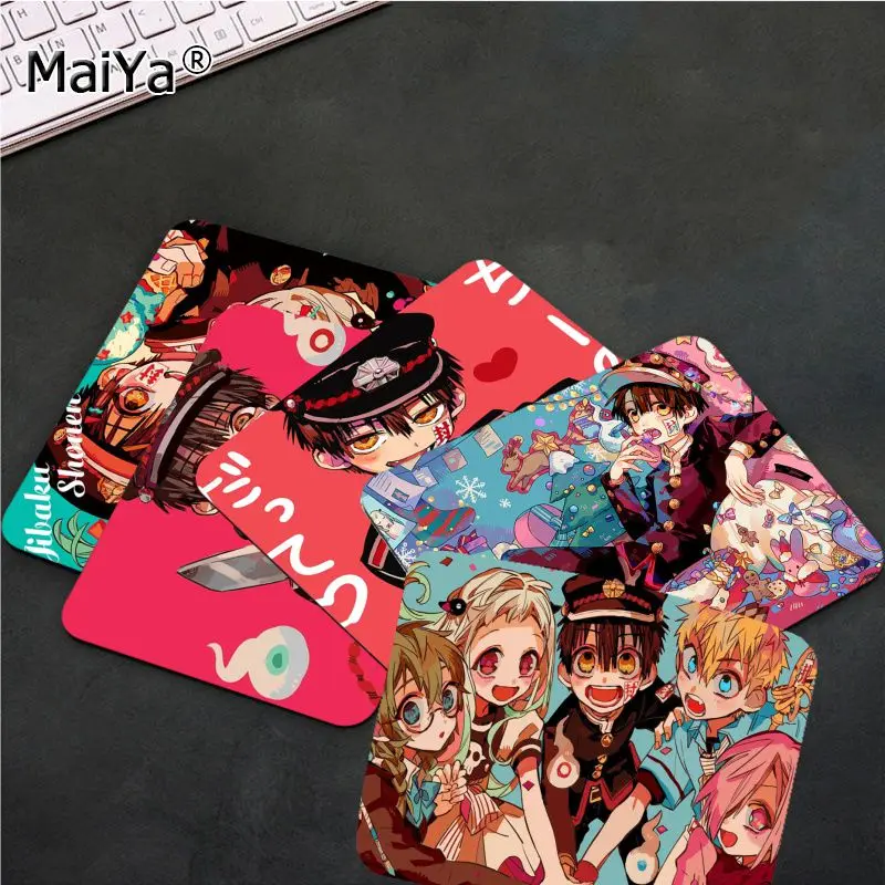 

MaiYa Non Slip PC Japanese Anime Jibaku Shounen Hanako kun Laptop Computer Mousepad Top Selling Wholesale Gaming Pad mouse