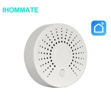 Wi-Fi дымовой детектор пожарной сигнализации системы безопасности умный датчик дыма Smart Life Tuya приложение