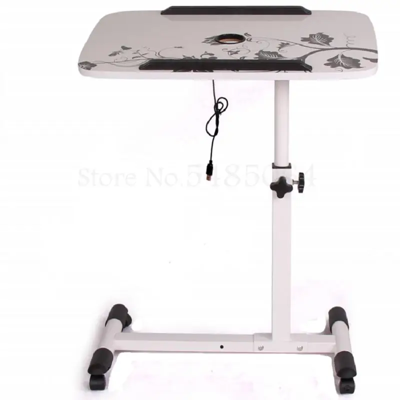 Mobile Lifting Notebook Desk Bed Book Writing Folding Simple Land Use Lazy Bedside Computer Small Table | Мебель